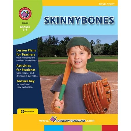 RAINBOW HORIZONS Skinnybones - Novel Study - Grade 3 to 4 JSLA34